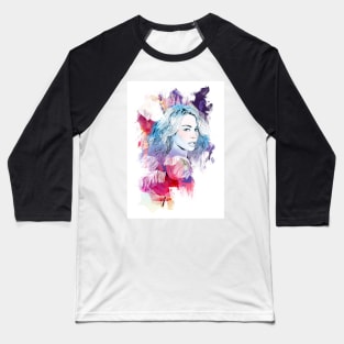 Kylie Minogue portrait Baseball T-Shirt